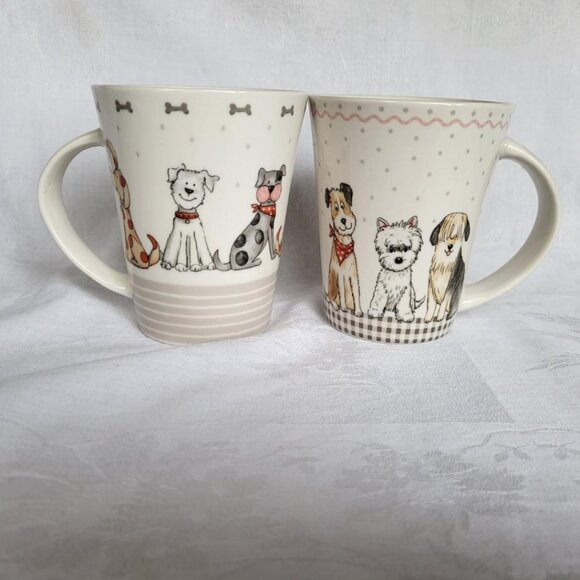 Pair of Casa Signature dog mugs - Picture 2 of 12